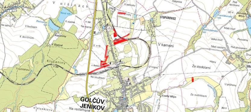 Prodej pole, Golčův Jeníkov, 6233 m2