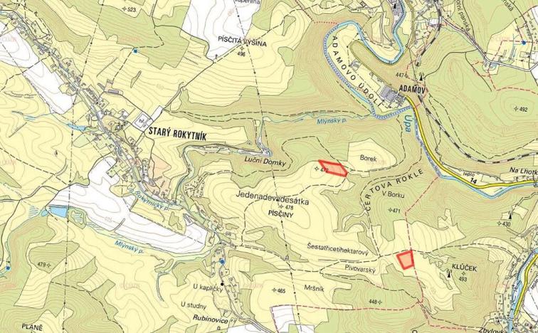 Prodej pole, Trutnov, 26981 m2