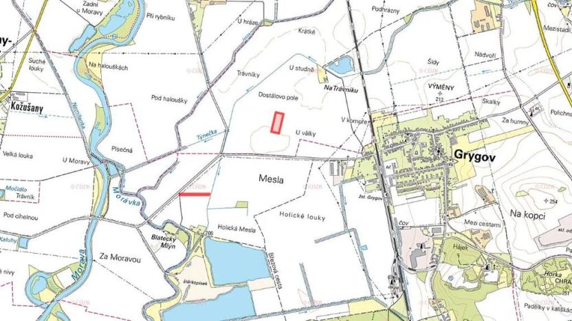 Prodej pole, Velký Týnec, 15521 m2