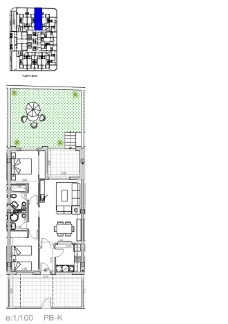 Prodej bytu 2+kk, Orihuela, Španělsko, 69 m2