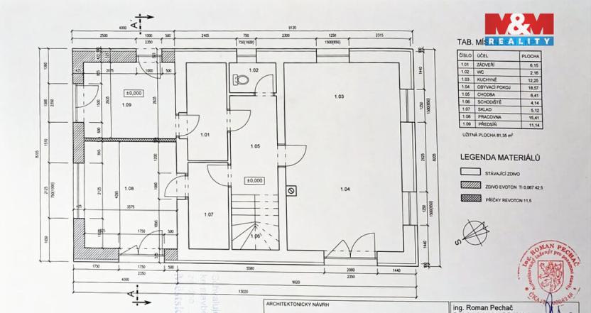 Prodej rodinného domu, Svojetice, Na Moklině, 159 m2