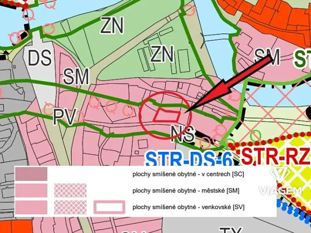 Prodej zahrady, Stříbro, 378 m2