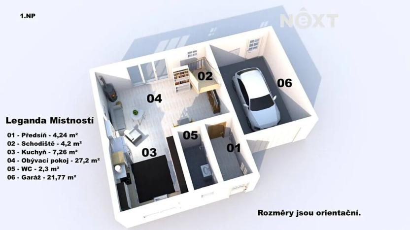 Prodej rodinného domu, Březina, 135 m2