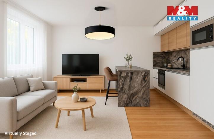 Prodej bytu 2+kk, Praha - Záběhlice, Na lávce, 47 m2