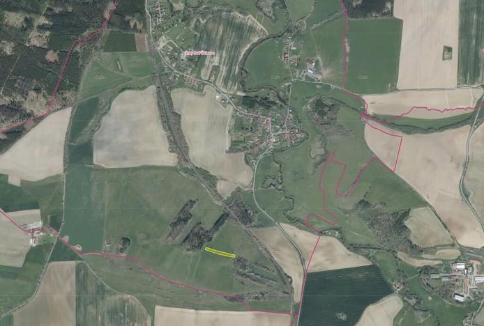 Prodej pole, Srby, 2662 m2