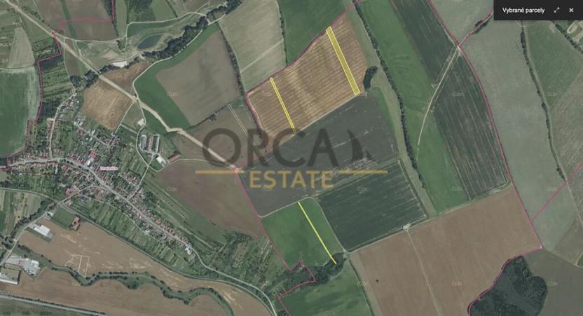 Prodej pole, Uherský Brod, 8064 m2