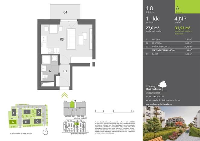 Prodej bytu 1+kk, Ostrava, 27 m2