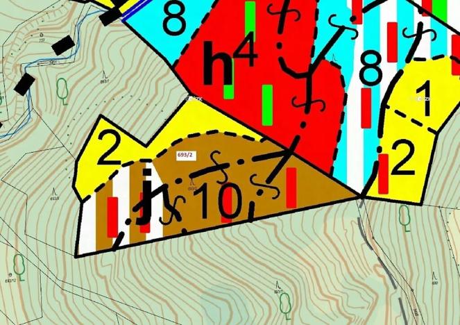 Dražba lesa, Lačnov, 7364 m2