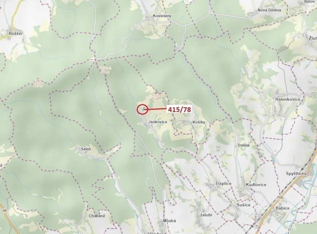 Dražba louky, Jankovice, 6434 m2