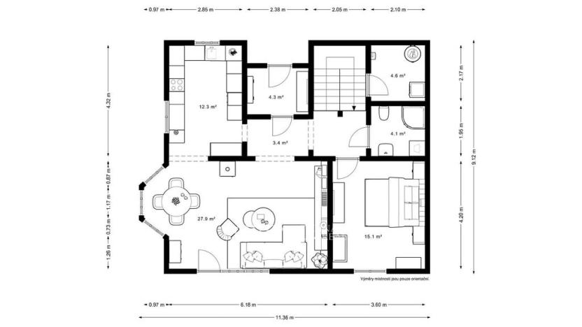 Prodej rodinného domu, Stará Huť, Pod Šimoňákem, 165 m2