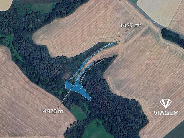 Prodej podílu pole, Kaceřov, 2971 m2