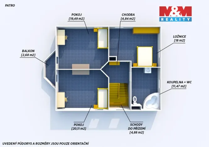 Prodej rodinného domu, Litohlavy, 151 m2