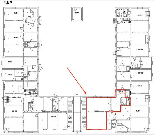 Pronájem obchodního prostoru, Ostrava, Mírová, 114 m2