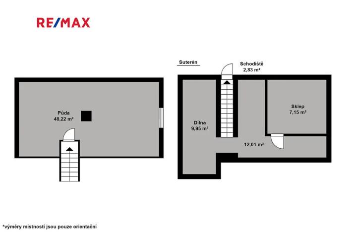 Prodej rodinného domu, Všechlapy, 85 m2