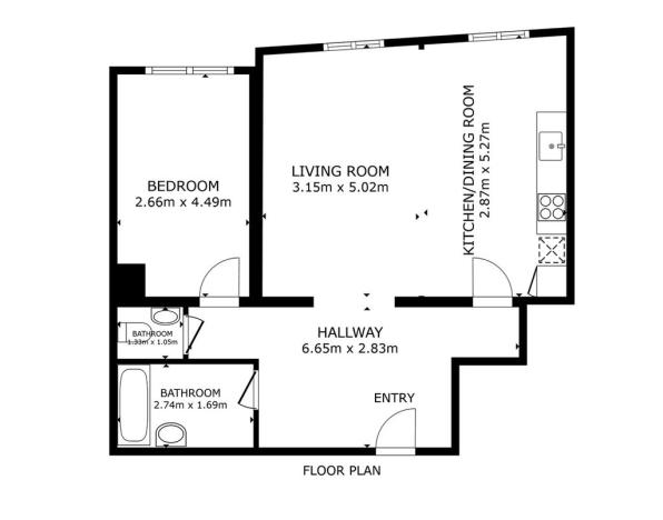 Pronájem bytu 2+kk, Praha - Libeň, Na žertvách, 62 m2
