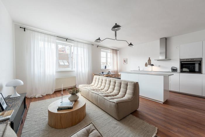 Pronájem bytu 2+kk, Praha - Libeň, Na žertvách, 62 m2