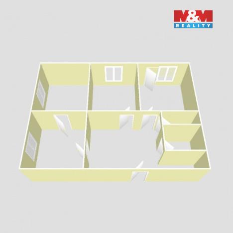 Prodej bytu 3+1, Ostrava - Hrabůvka, Provaznická, 66 m2