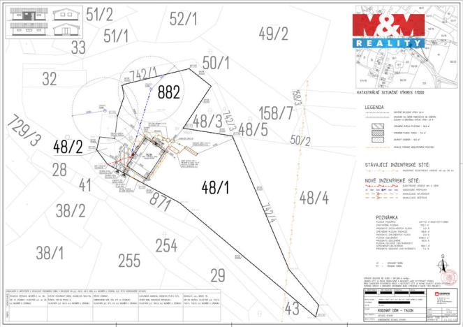 Prodej pozemku pro bydlení, Zásmuky - Nesměň, 1022 m2