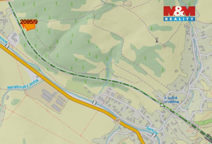 Prodej louky, Lužná, 3589 m2