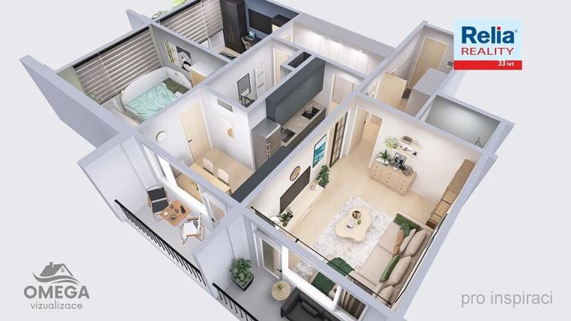 Prodej bytu 3+1, Liberec, Jáchymovská, 73 m2