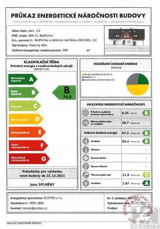 Prodej bytu 3+kk, Bedřichov, 100 m2