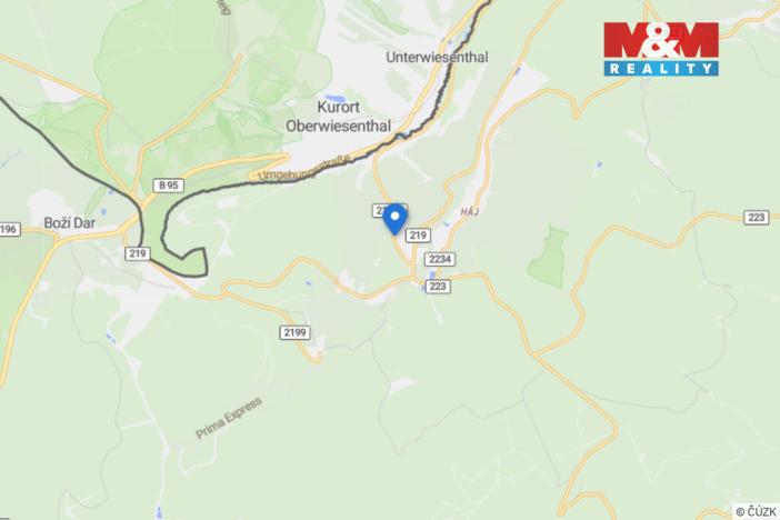 Prodej komerčního pozemku, Loučná pod Klínovcem - Loučná, 1666 m2