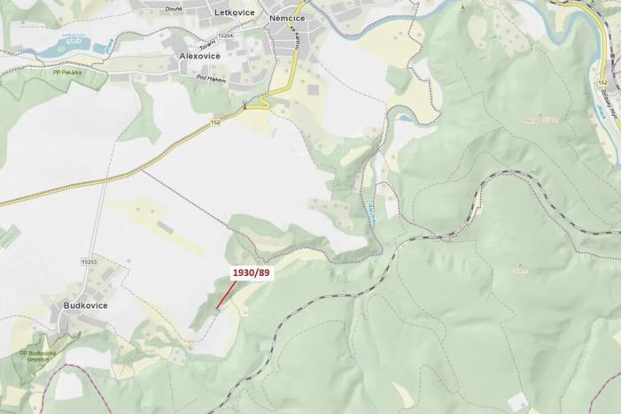 Dražba lesa, Ivančice, 435 m2