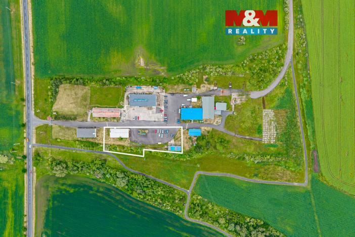 Prodej komerčního pozemku, Droužkovice, Rudé armády, 4200 m2