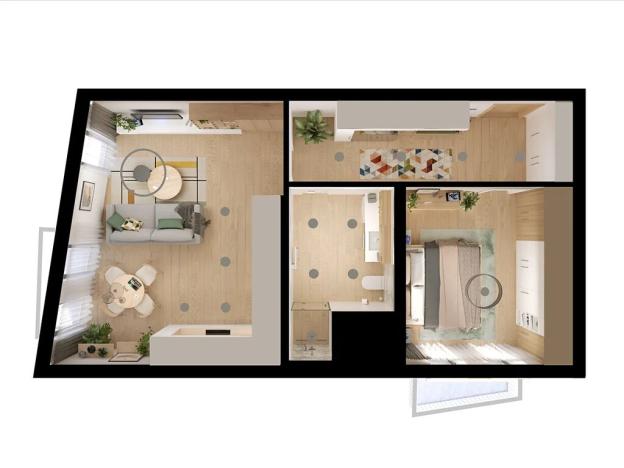 Prodej bytu 2+kk, Brno, Řípská, 63 m2