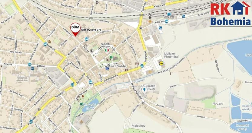 Pronájem bytu 3+1, Český Brod, Masarykova, 119 m2