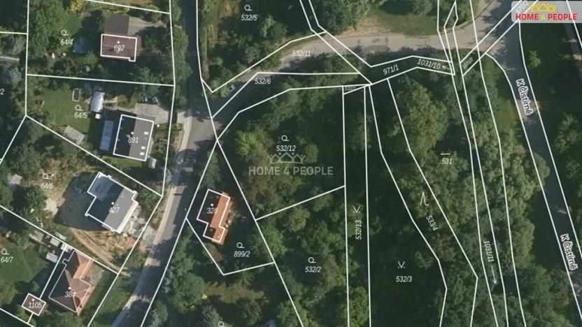 Prodej zahrady, Velké Popovice, 1247 m2