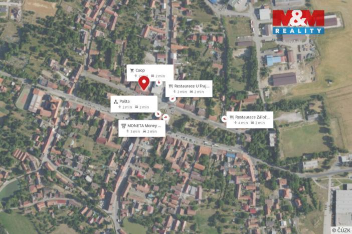 Pronájem výrobních prostor, Hostomice, Tyršovo náměstí, 220 m2