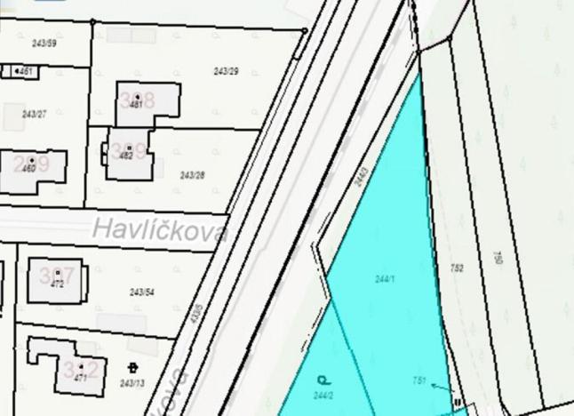 Prodej pozemku, Čeperka, K. Světlé, 1440 m2