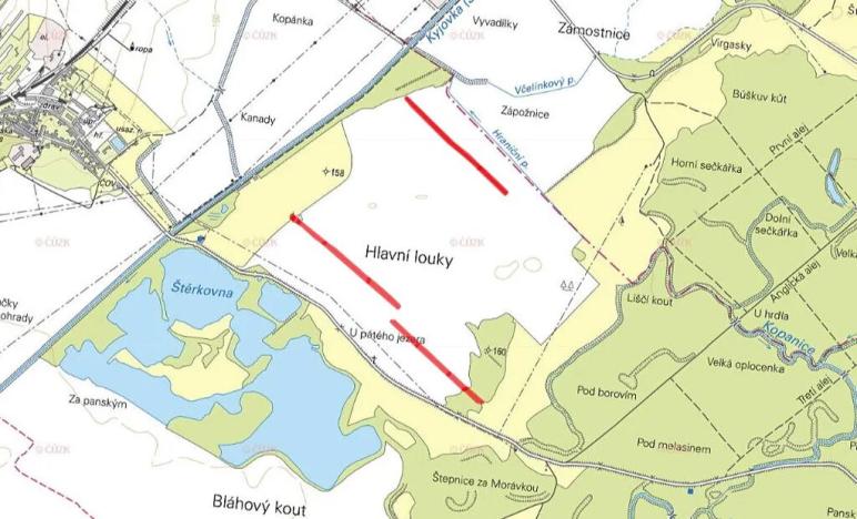 Prodej pole, Moravská Nová Ves, 18303 m2