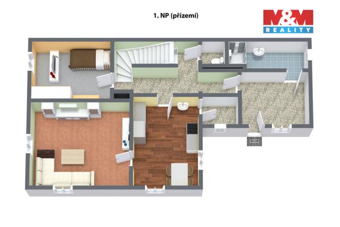 Prodej rodinného domu, Františkovy Lázně - Aleje-Zátiší, Aleje, 150 m2