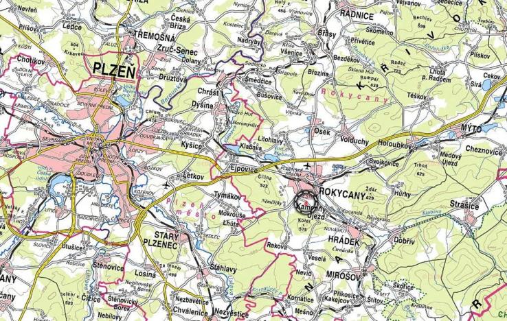 Prodej komerčního pozemku, Rokycany, 6644 m2