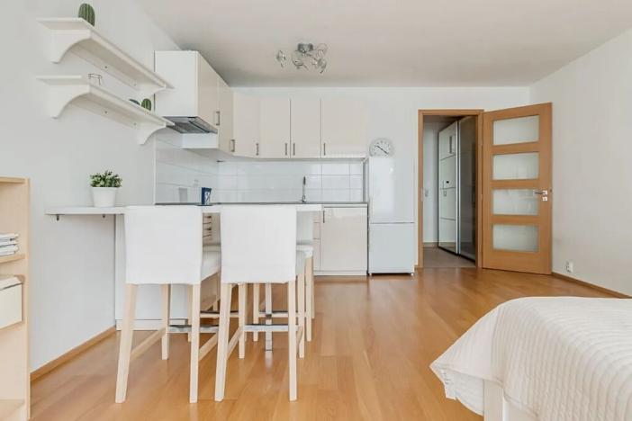 Pronájem bytu 1+kk, Praha - Holešovice, Komunardů, 44 m2