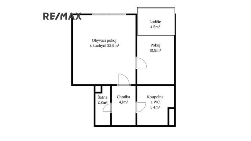 Prodej bytu 2+kk, Praha - Záběhlice, Mattioliho, 50 m2