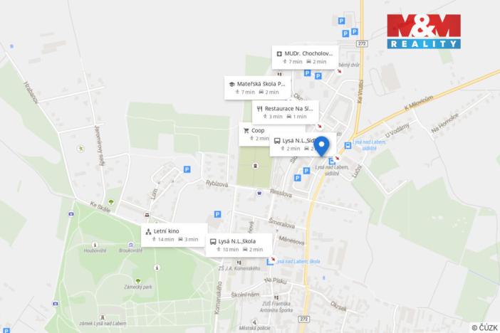 Pronájem bytu 2+kk, Lysá nad Labem, Sídliště, 34 m2