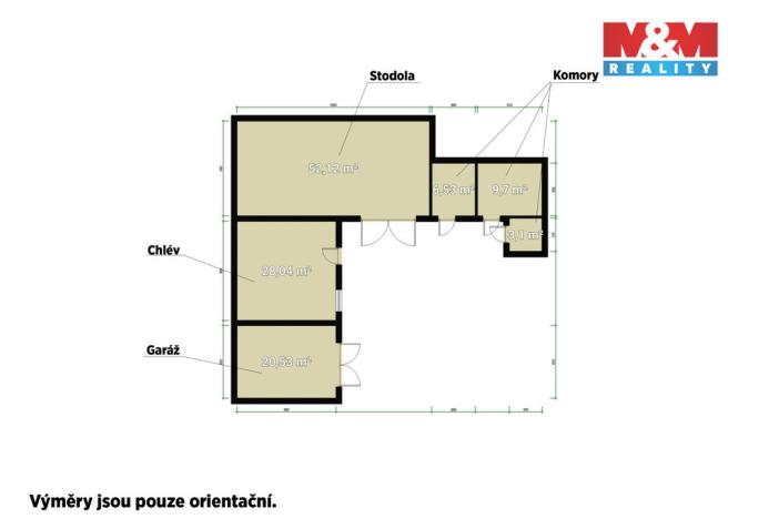 Prodej rodinného domu, Těškov, 110 m2