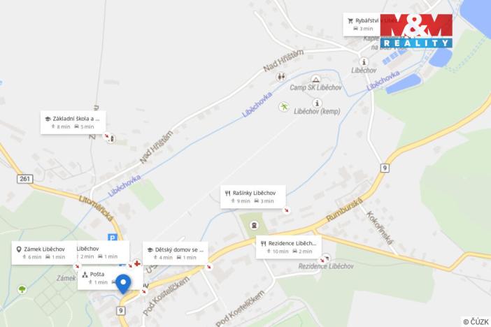 Pronájem restaurace, Liběchov, nám. V. Levého, 367 m2