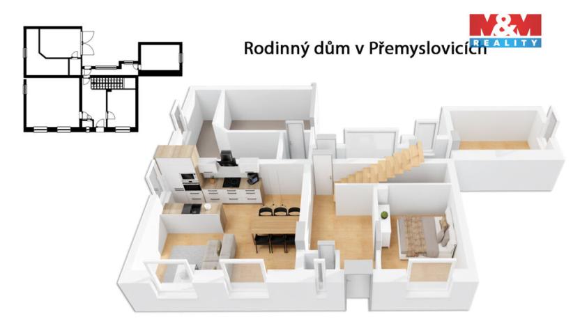 Prodej rodinného domu, Přemyslovice, 148 m2