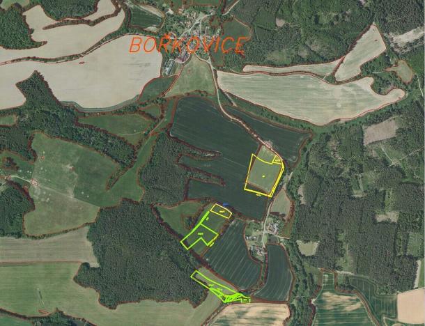 Prodej pole, Zvěstov, 51947 m2