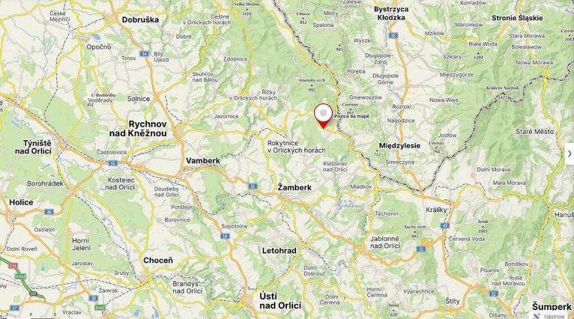 Prodej pozemku, Bartošovice v Orlických horách, 2009 m2