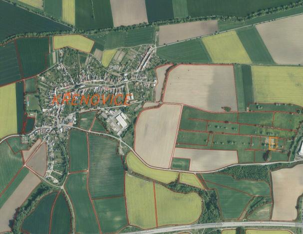 Prodej pozemku, Křenovice, 4103 m2