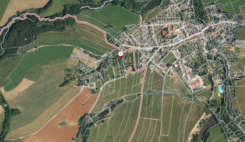 Prodej pozemku, Horní Stropnice - Bedřichov, 2842 m2