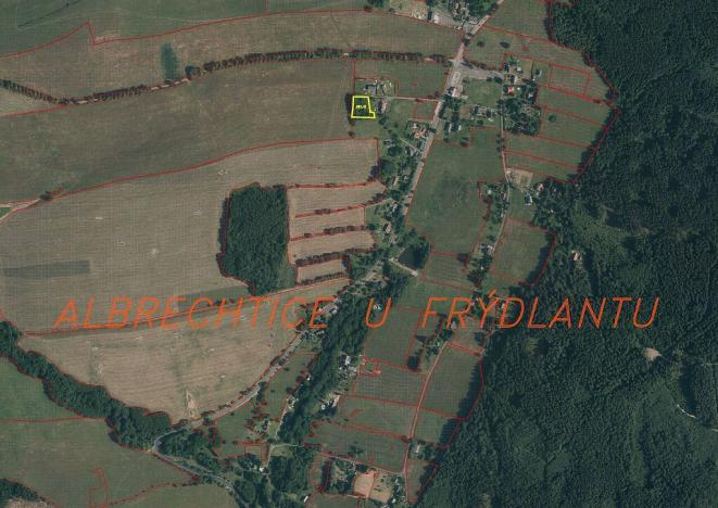Prodej pozemku, Frýdlant - Albrechtice u Frýdlantu, 2192 m2