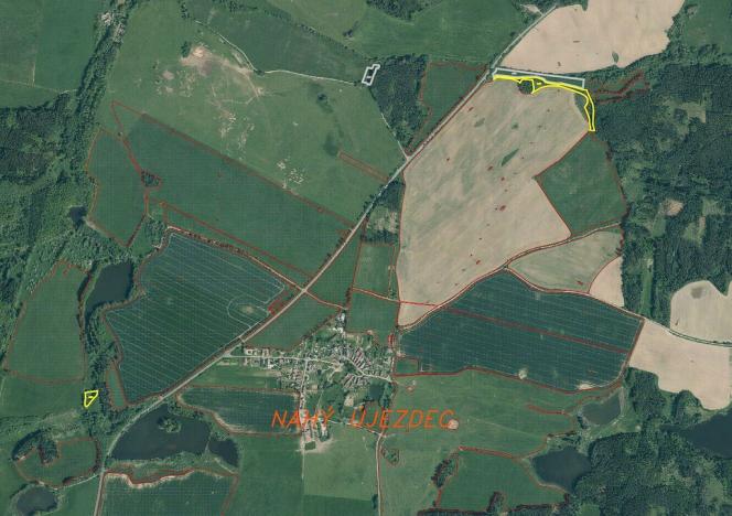 Prodej pole, Chodský Újezd - Nahý Újezdec, 25088 m2