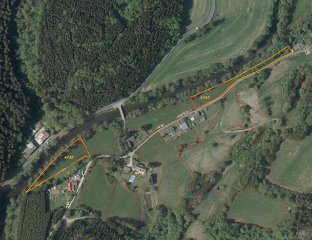 Prodej pozemku, Hostinné, 3488 m2