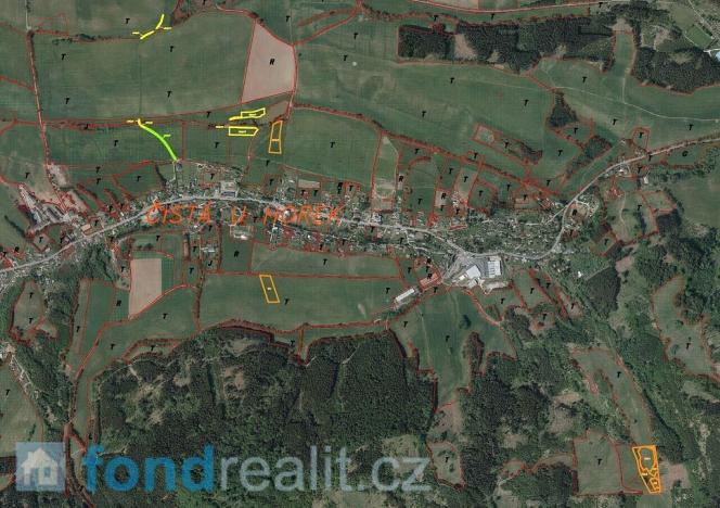 Prodej pole, Čistá u Horek, 32269 m2